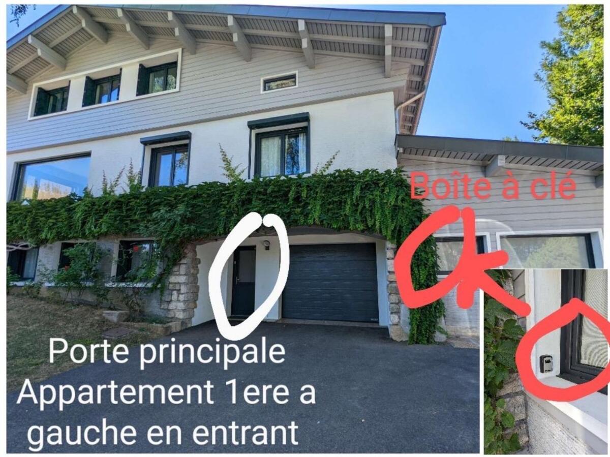 Appartement Independant 30 M² A 500M Du Lac, 2 Velos Et Parking Fournis Sévrier Exteriör bild